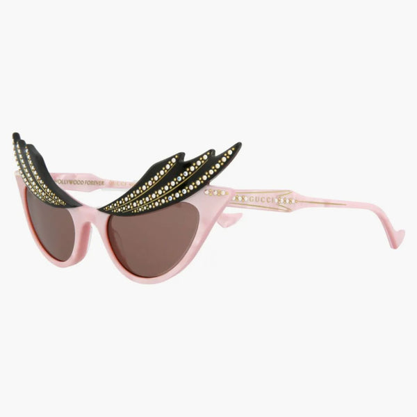 Occhiali da sole Gucci Cat Eye rosa/rosa/marrone (GG1094S-30012857-003)