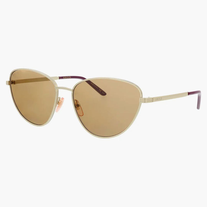 Gucci Cateye Gafas de sol oro/amarillo (GG0803S-002)