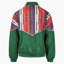 Giardino della giacca di stampa a catena Gucci