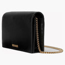 Gucci Chain Wallet Black