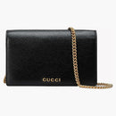 Gucci Chain Wallet Black