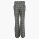 Gucci Checkered Straight-leg Trousers Grey Beige