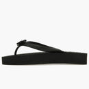 Gucci Chevron Thong Sandal Black Bulla