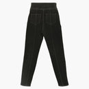 Gucci Coated Denim Pant With Studs Black/gold