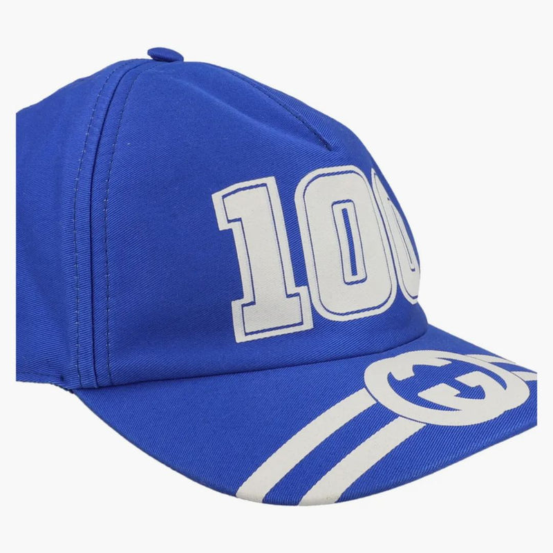 Baseballová čepice Gucci College GG Bright Blue