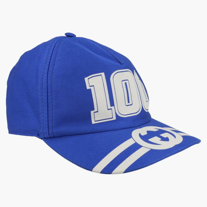 Baseballová čepice Gucci College GG Bright Blue