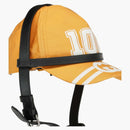 Gucci College Gg Strap Detailed Baseball Cap Yellow