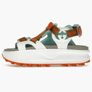 Gucci Colour Block Platform Sandal White Blue Orange (women's)