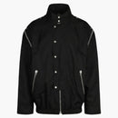 Gucci Convertible Graphic Print Jacket Black