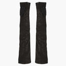 Gucci Corset Lacing Fingerless Gloves Black