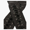 Gucci Corset Lacing Fingerless Gloves Black