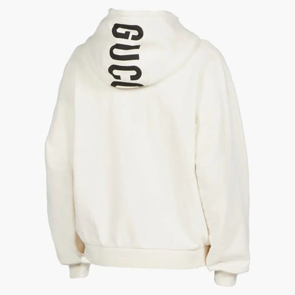 Bluza bawełniana gucci bawełniana koszulka biała