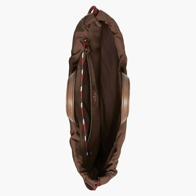 Gucci Courrier Drawstring Supreme EmunReded Applices Beige Multicolor