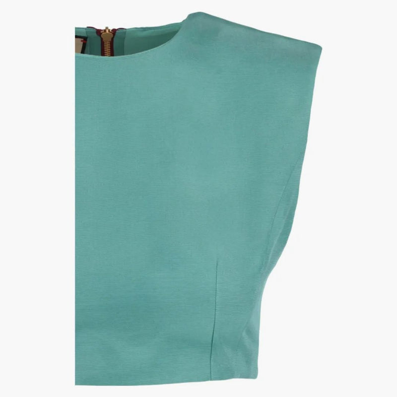 Gucci przycięte rękawie Top Light/Blue