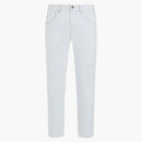 Gucci oříznuté kužely džíny světle modré