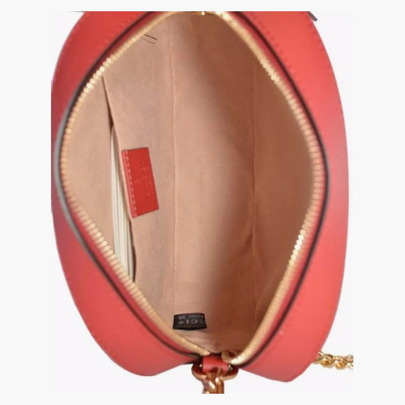 Gucci Chain Crossbody GG Supreme Blooms Chain Strap Small Blue/Red