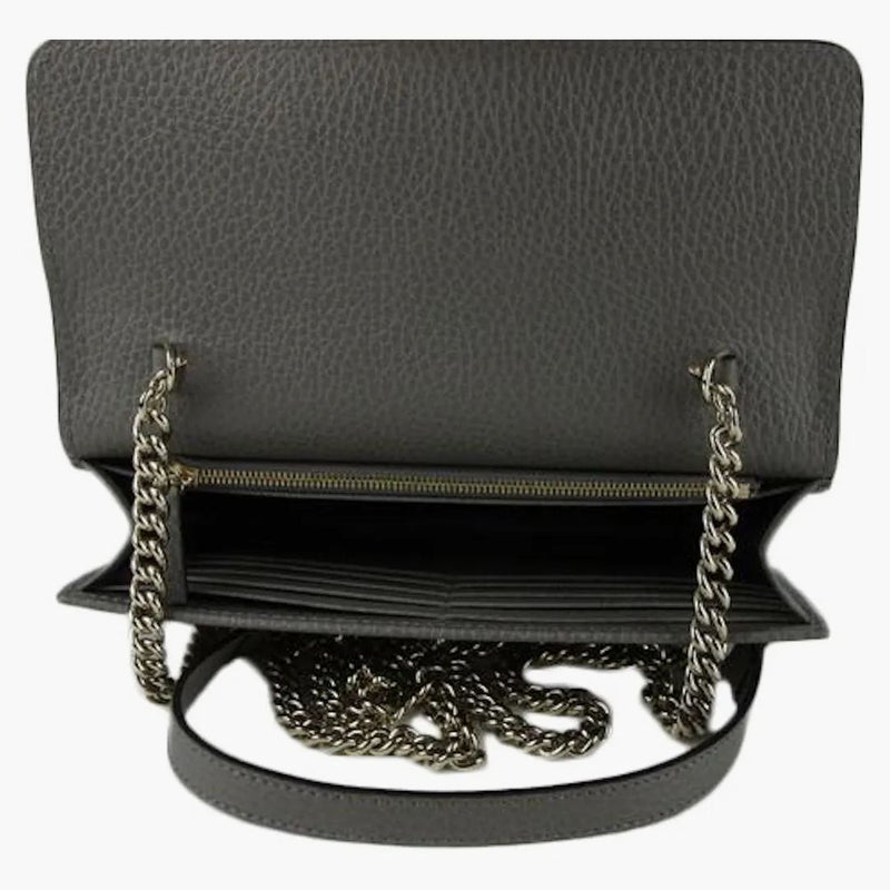 Gucci Crossbody Interlocking G Gray