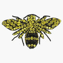 Gucci Crystal-Embellished Bee Brooch Gold