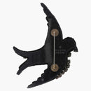 Gucci Crystal Embellished Bird Brooch Multi