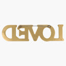 Gucci Crystal-Embellished Love Brooch Multi