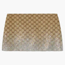 Gucci Crystals Embroidered GG Canvas Mini Skirt Camel/Brown