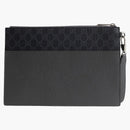 Gucci Cut Out GG Pouch GG Supreme Gray/Black