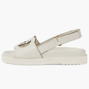 Gucci women's sandals with GG White (Women's)