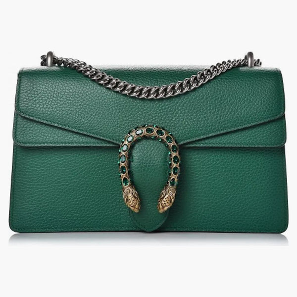 Gucci Dionysus Shoulder Bag Small Emerald
