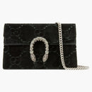 Gucci Dionysus GG Velvet Super Mini Black