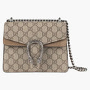 Gucci Dionysus Mini Bag GG Supreme Beige/Ebony