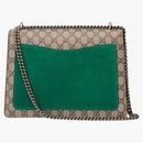 Bolso de hombro Gucci Dionysus GG Supreme Modern Medium Green
