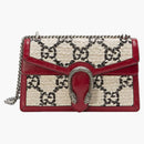 Taška na ramenní taška Gucci Dionysus GG Tweed Small White/Black