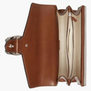 Gucci Dionysus Spall Borse Small GG Jacquard Blue/Ivory/Brown