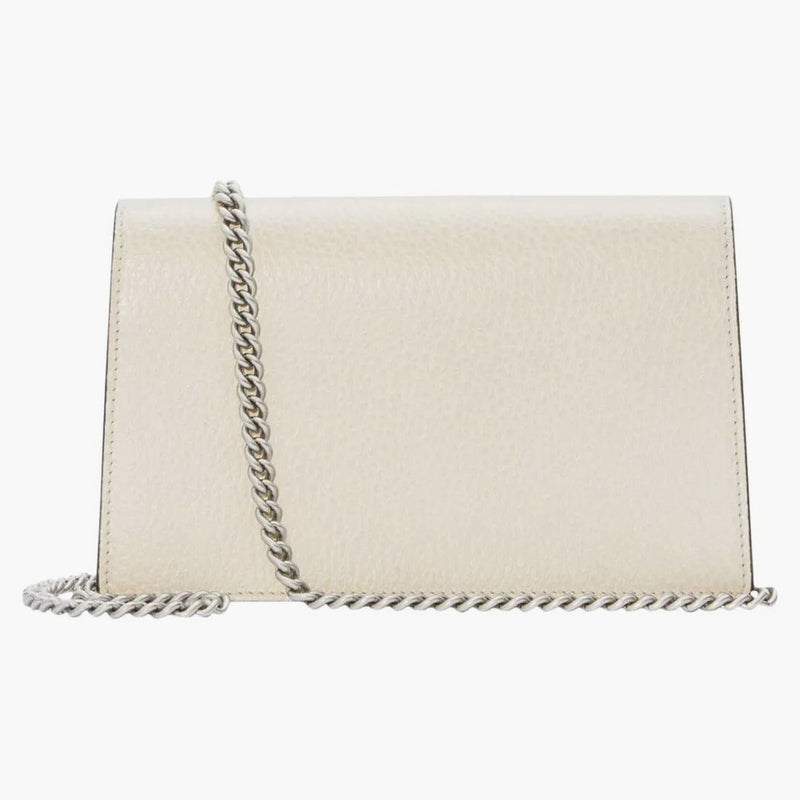 Gucci Dionysus axelväska super mini vit