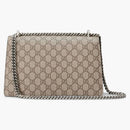 Gucci Dionysus Shoulder Bag Gg Supreme Small Brown/black