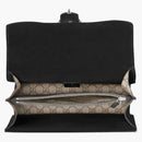 Gucci Dionysus Shoulder Bag Gg Supreme Small Brown/black