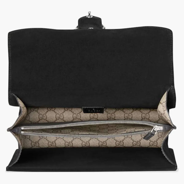 Gucci dionysus axelväska gg högsta liten brun/svart