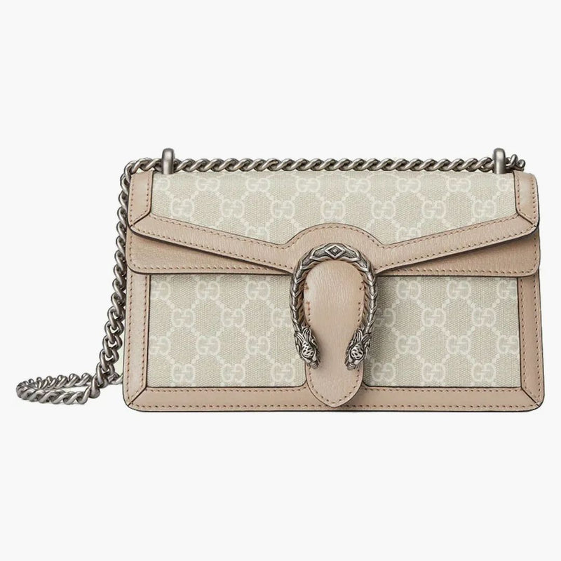 Gucci Dionysus liten GG Bag Beige/White