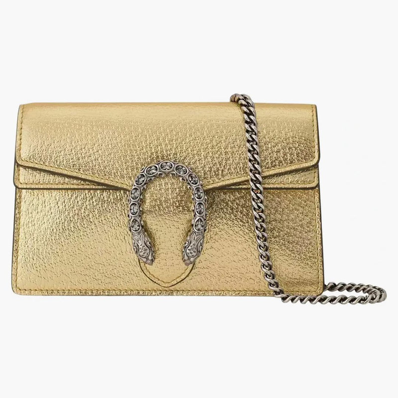 Gucci Dionysus Super Mini Bag Gold