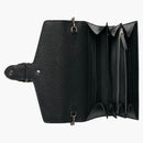 Gucci dionysus plånbok på kedja läder mini svart