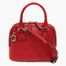 Gucci Dome Crossbody Gg Charm Medium Red