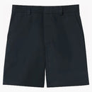 Gucci Double Cotton Tunw Web Shorts Dark Blue