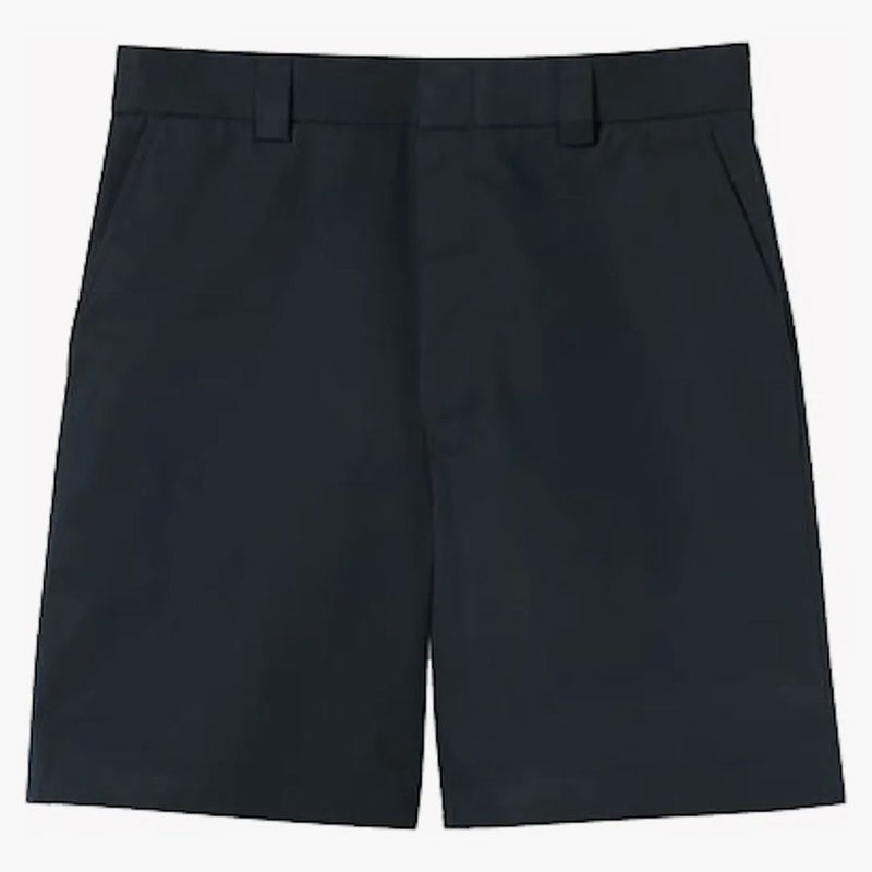 Pantaloncini web tunw a doppio cotone gucci blu scuro