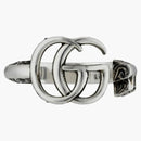 Gucci Double G Key Ring Silver