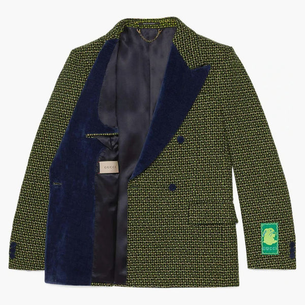 Gucci z podwójnym wyborem Blazer Green