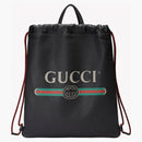 GUCCI DOPRESSTRING BATYPACK VINTAGE LOGO BLACK