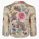 Gucci Embroidered Silk Duchess Jacket Multi