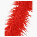 Gucci faux for scarf red