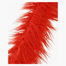 Gucci faux for scarf red