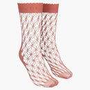 Calzini alla caviglia gucci a pesce rosa